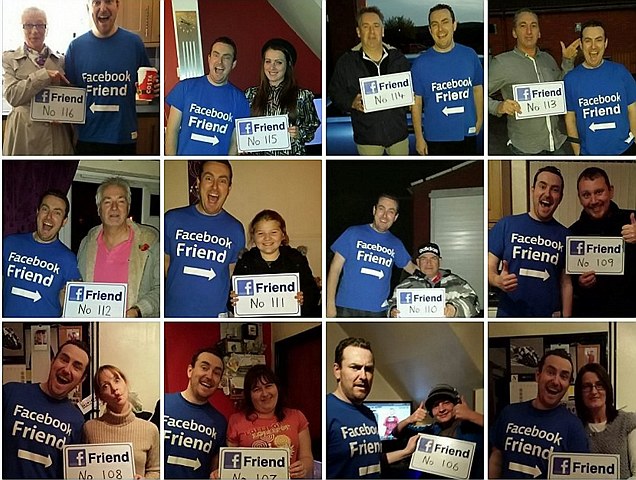 Pesbuker Sejati, Temui Langsung 730 Teman di Facebook 